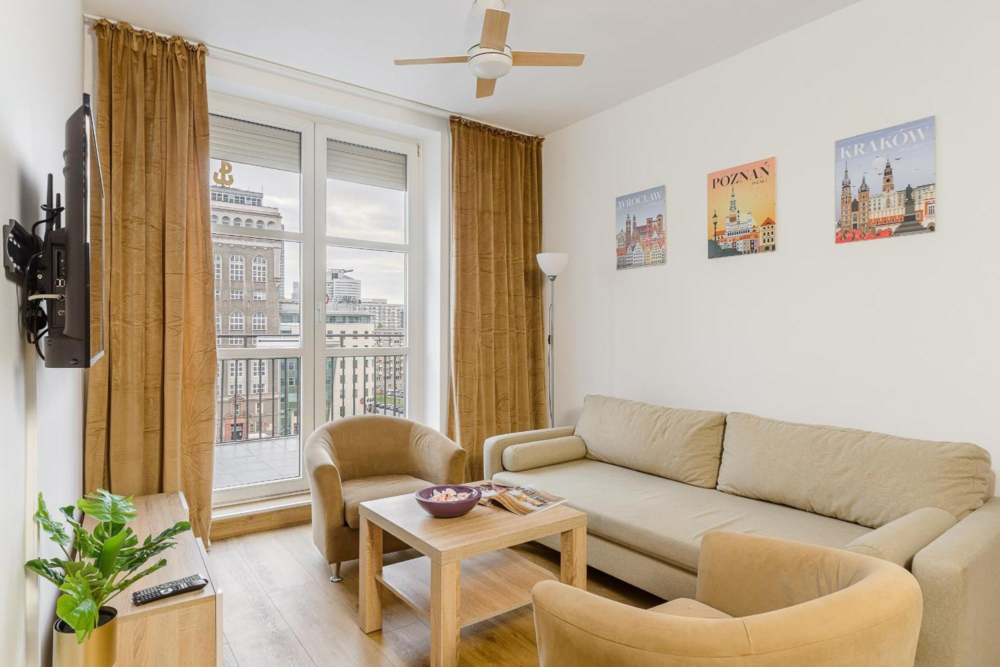 Ferienwohnung Srodmiescie Marszalkowska Warschau Exterior foto